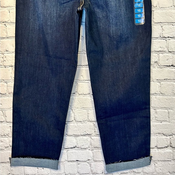 NWT Womens Seven7 Stretch Straight Crop Jeans Sz 10 - Picture 5 of 9